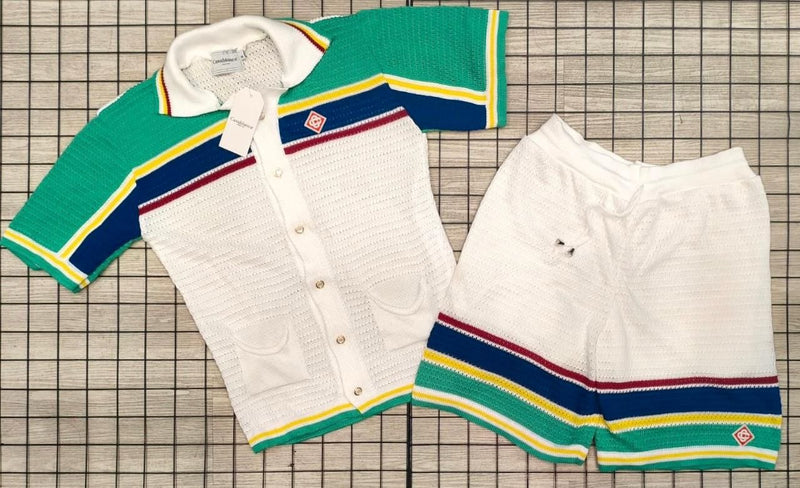 Conjunto Casa Blanca Crochê
