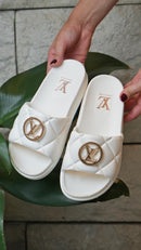 Papete Feminina LV Luxo